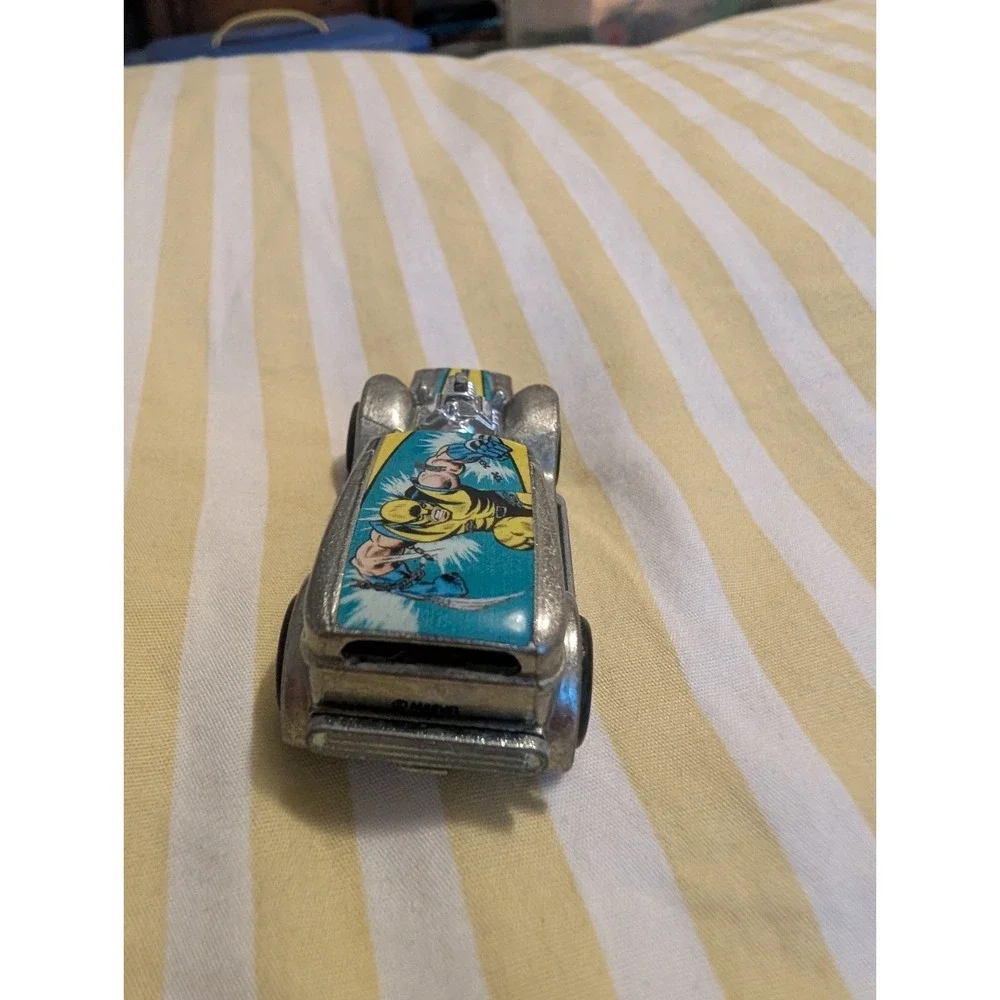 Hot Wheels Marvel Wolverine Double Demon Delivery Pop Culture Real Riders Silver